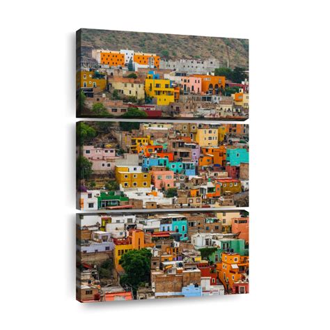 Colorful Guanajuato Houses Wall Art | Photography