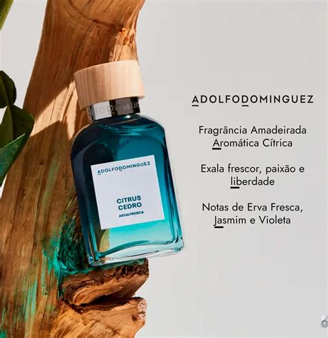 Perfume Agua Fresca Citrus Cedro Adolfo Dominguez Masculino Beleza Na Web