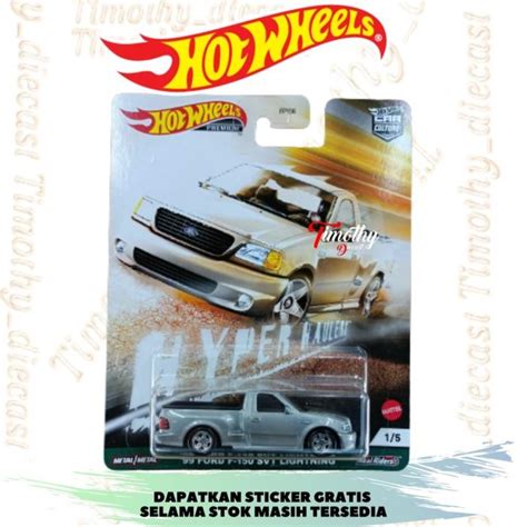 Jual Promo Hot Wheels Premium Hyper Hauler Ford F Svt Lightning Silver Shopee Indonesia