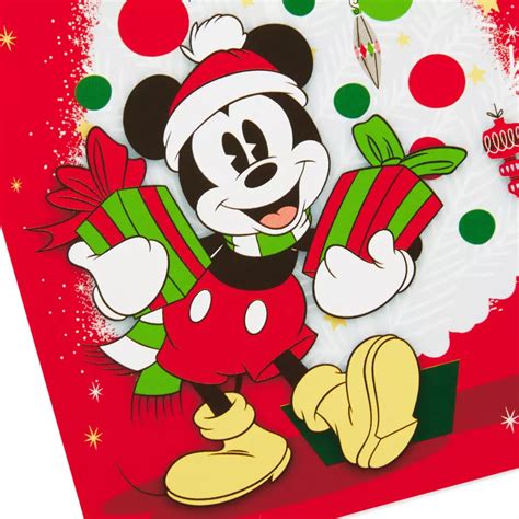 Hallmark Disney Jolly Joyful Mickey Mouse Christmas Cards - #69 - Shop ...