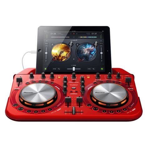 DISC Pioneer DDJ WeGO2 DJ Controller Red At Gear4music