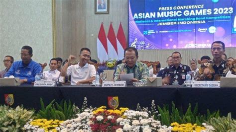 Asian Music Games Pertama Di Asia Digelar Di Jember Diikuti Sembilan