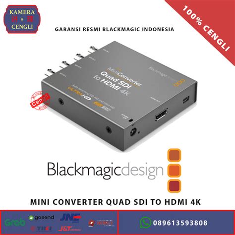 Jual Blackmagic Design Mini Converter Quad Sdi To Hdmi 4k Ori Resmi