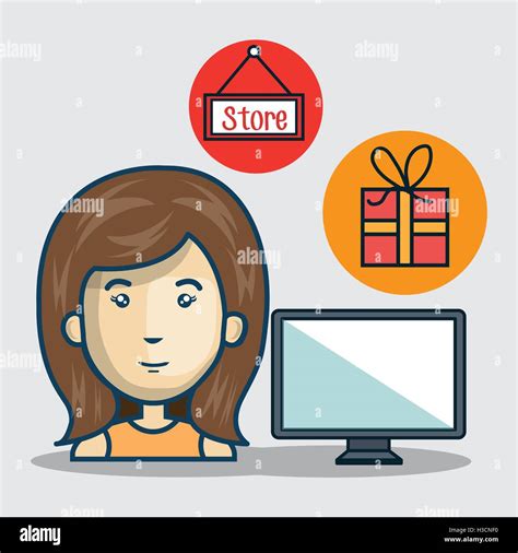 Shopping And Store Design Stock Vector Image And Art Alamy