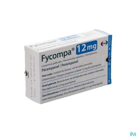 Fycompa 12mg Omhulde Tabl 28 X 12mg Apotheek Sollie