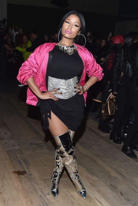 Nicki Minaj At Handm Fashion Show In Paris 03012017 Hawtcelebs