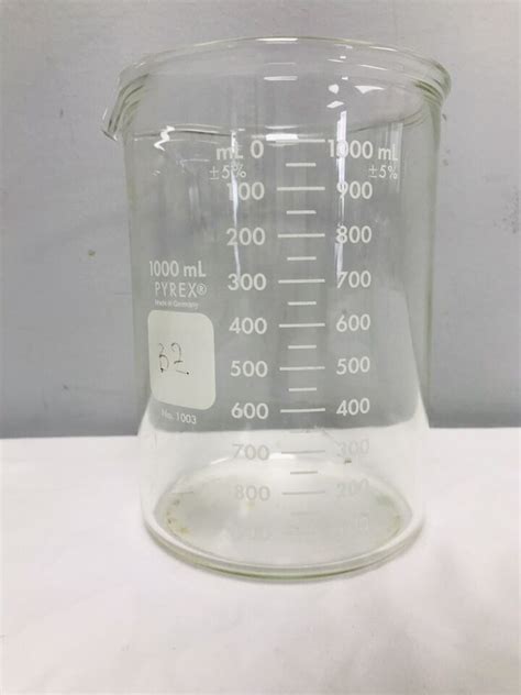 Pyrex Labware Lab Glassware 200 400 600 1000 2000 Ml Beakers Ebay