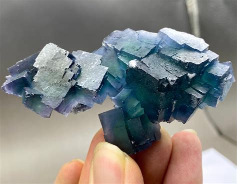 Blue Fluorite 83cm 79g Fujian China Beautiful Natural Etsy