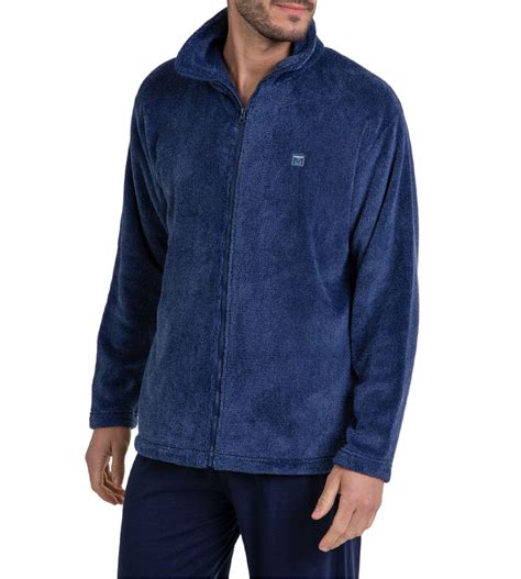 Veste Pour Homme Zipp E Pilou Bleu Massana Lingerie Sipp