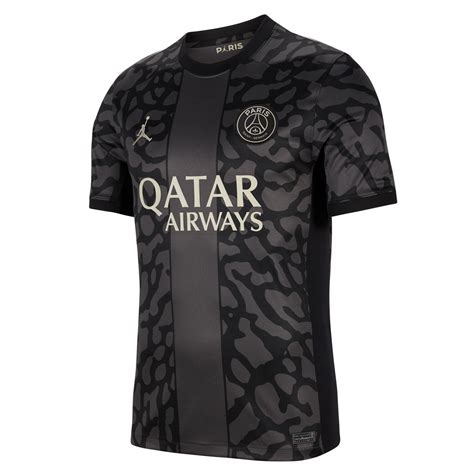 Maillot Barcola PSG Third 2023 24 Sur Foot Fr