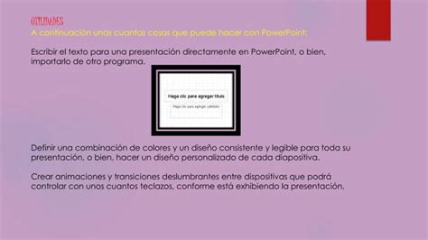 Utilidades De Power Point Ppt