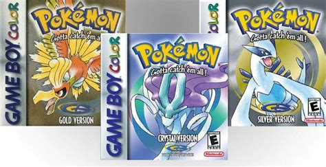 Pokémon Gold Silver and Crystal information added to the game guide