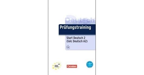 Prüfungstraining DaFA2 Telc Deutsch A2