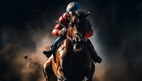 Premium AI Image | horse racing editorial dynamic photography in the ...