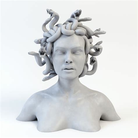 Artstation Medusa Sculpture