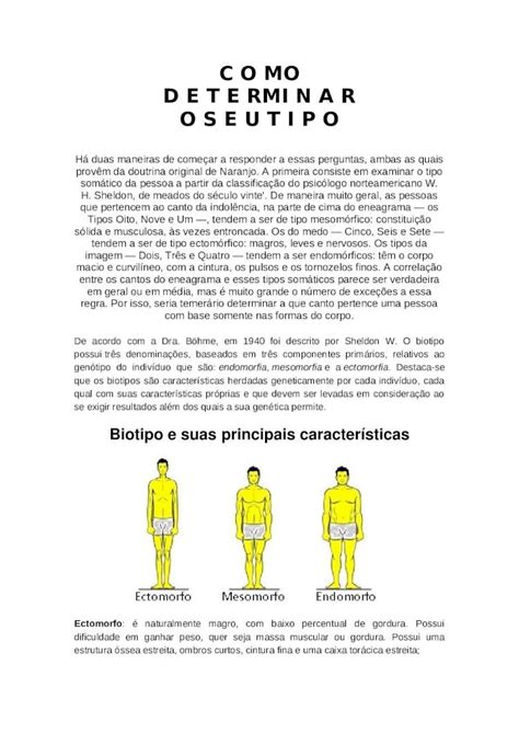 DOC Biotipo Ectomorfo Mesomorfo Endomorfo DOKUMEN TIPS