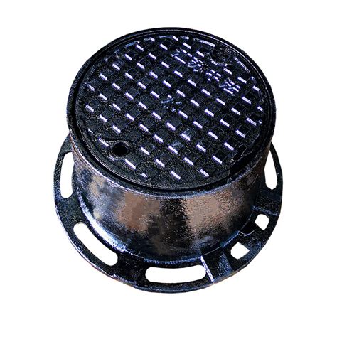 Customized Size Sand Casting Ductile Iron Round Watermain Manhole Cover