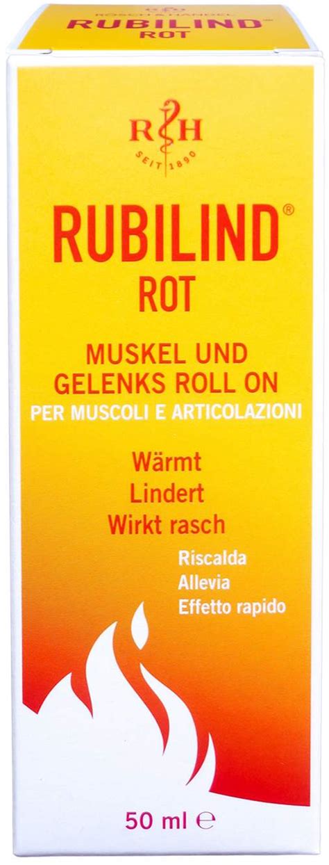 Rubilind Rot Muskel und Gelenks Roll-On 50 ml kaufen | Volksversand ...