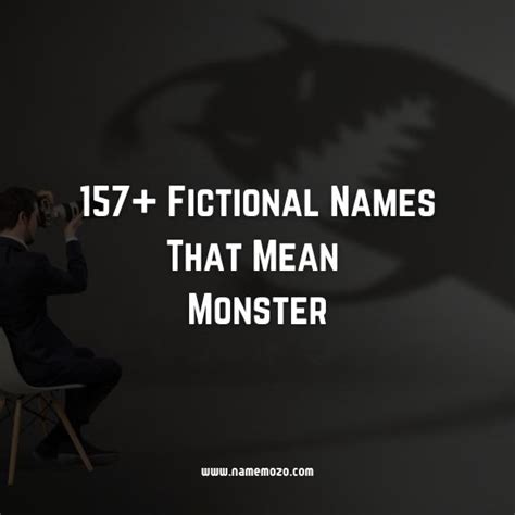 157+ Best Names That Mean Monster - #Evil #Demon for Newborn - Name Mozo