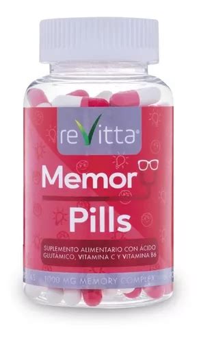 Pastillas Para Memoria Y Concentracion Memory Pills Caps Mercadolibre