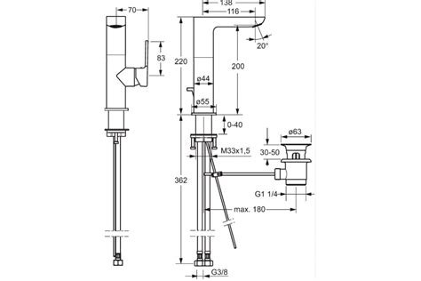 Смеситель для раковины Hansa Ligna 55302203 - выгодная цена, отзывы ...