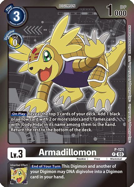 Armadillomon Promo Digimon Cardtrader