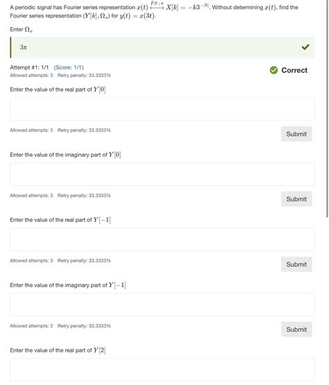 Solved A periodic signal has Fourier series representation | Chegg.com