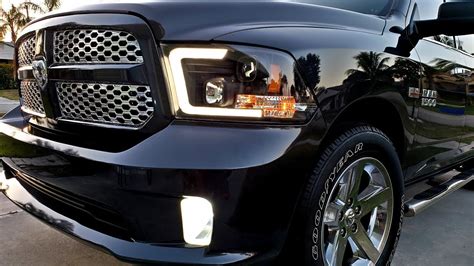 New 2018 Oled Tube Headlightstaillights For Your Ram 1500 09 18 Youtube