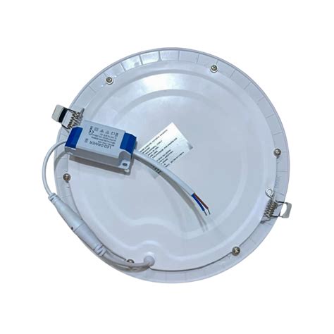 L Mpara Led Redonda W Gypsum Luz Blanca Iluminatecu