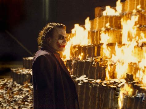 Joker Burning Money Blank Template - Imgflip