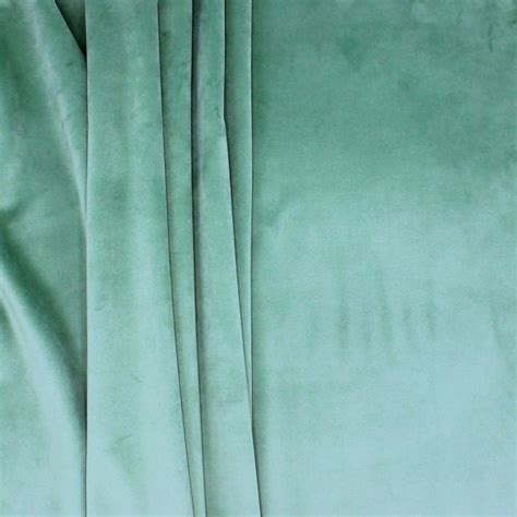 Tissu D Ameublement Velours Vert