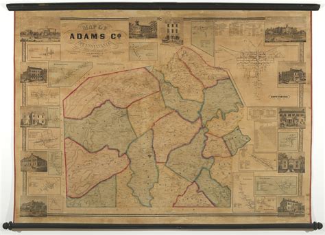 Of The Utmost Importance At Gettysburg Rare And Antique Maps