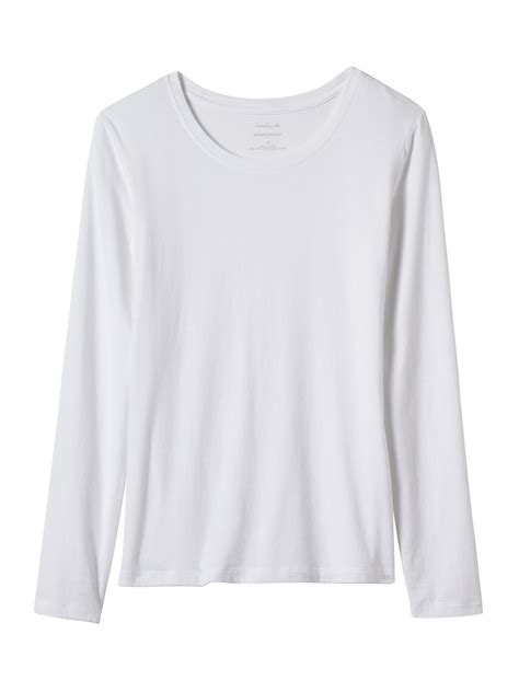 Timeless Long Sleeve Crew Neck Tee Banana Republic Factory