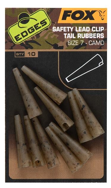 Fox Edges Safety Lead Clip Tail Camo Pcs Nipro Hengelsport