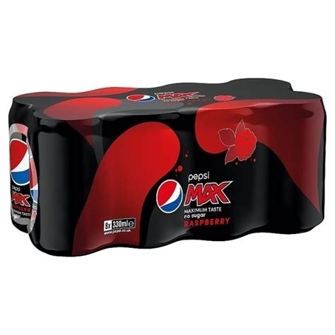 Pepsi Max Raspberry 8pk Uk