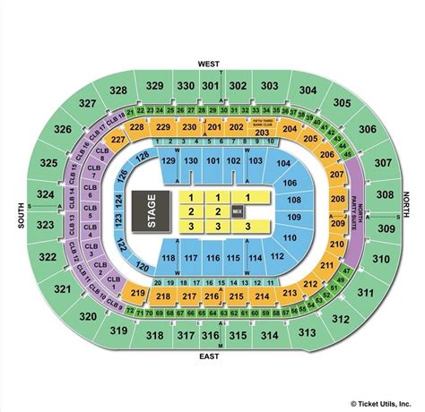 Amalie Arena, Tampa FL - Seating Chart View