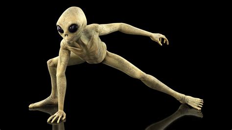 Humanoid Alien Creature Rigged For Maya 3D Model 129 Ma Free3D