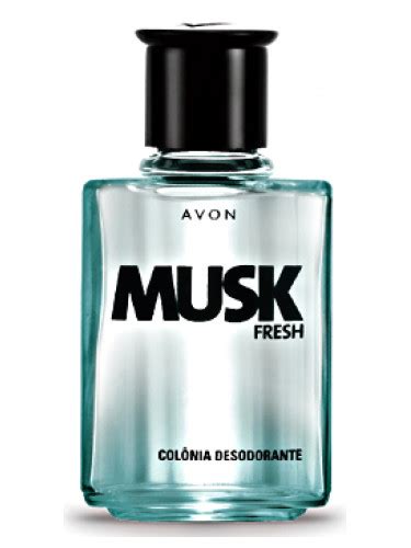 Musk Fresh Avon Col Nia A Fragr Ncia Masculino