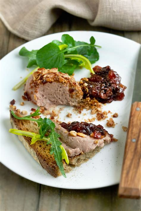 Duck Liver Parfait With Port Cherry And Currant Chutney And Coffee