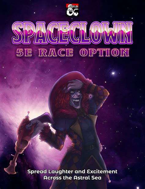 Space Clown 5e Race Option - Dungeon Masters Guild | Dungeon Masters Guild