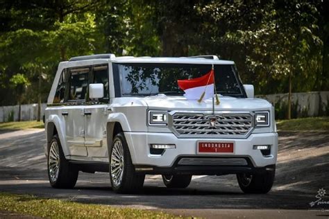 Local Pride Spek Mobil Maung Garuda Putih Tunggangan Presiden Prabowo