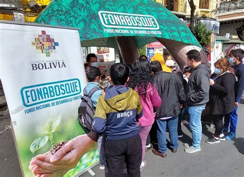 FONABOSQUE PARTICIPO DEL DÍA DEL PEATÓN EN LA CIUDAD DE LA PAZ