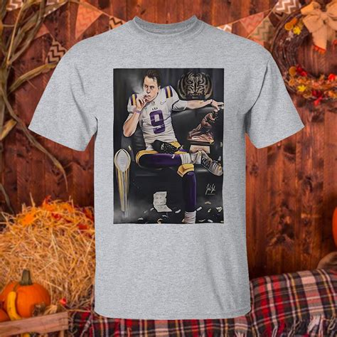 Joe Burrow Smoking Cigar Shirt