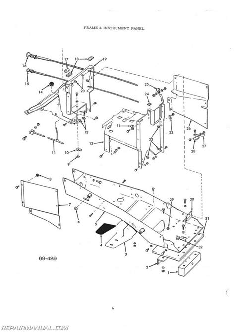 Allis Chalmers B B Hb Lawn Garden Tractor Parts Manual