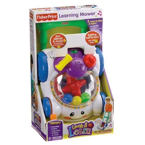 Fisher Price Laugh and Learn Learning Poppity Pop Musical Lawn Mower NIB NEW | eBay