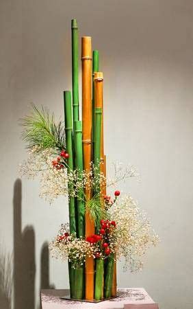 Ikebana Flower Arrangement Flower Arrangements Diy Bamboo Crafts