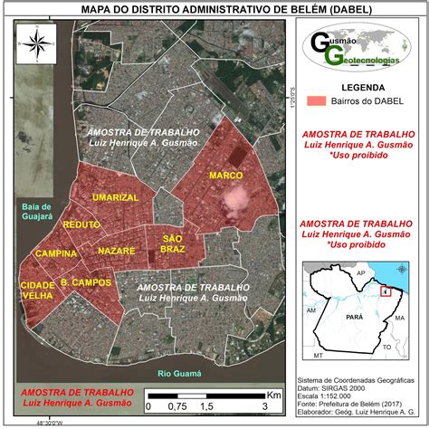 Geografia E Cartografia Digital Cartografia Dos Distritos