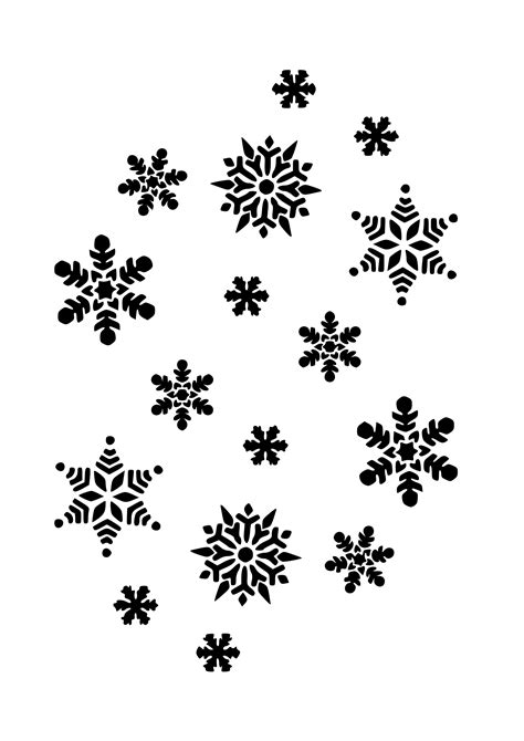 Clipart - snowflakes