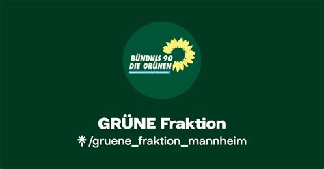 GRÜNE Fraktion Twitter Facebook Linktree