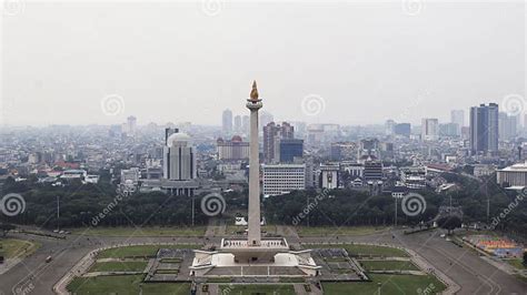 Jakarta Indonesia October 14 2022 Tugu Monas Monumen Nasional Or